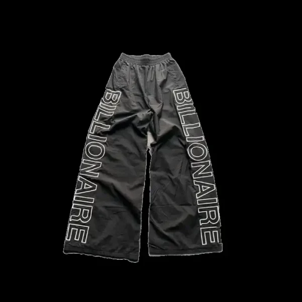 Billionaire Studio Nylon Track Pants Black