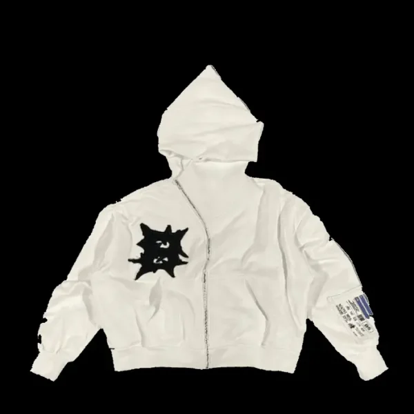 Billionaire Studios Bloo Gradient Scale Zip Hoodie