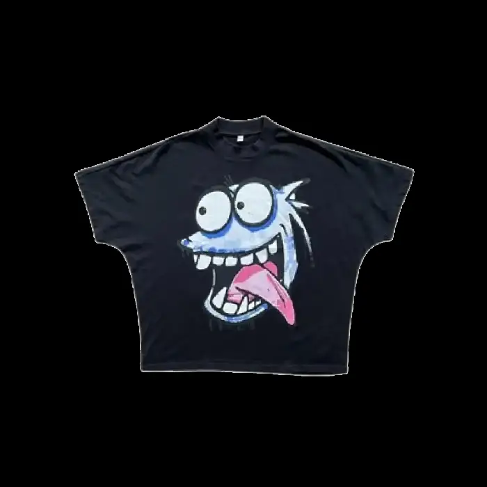 Billionaire Studios Blue Dog Logo Tee White (2) Billionaire Studios Blue Dog Logo Tee White (2)