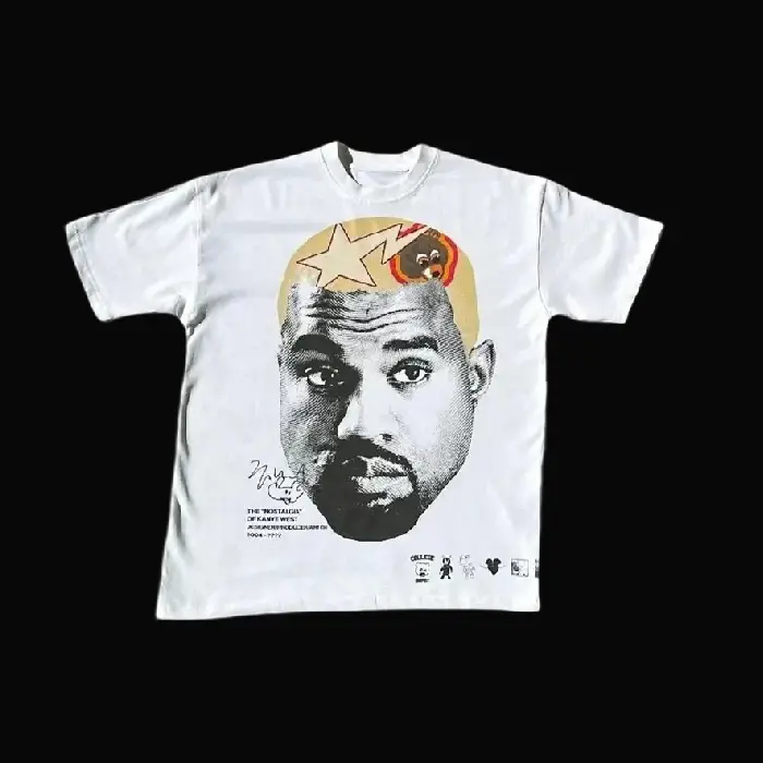 Billionaire Studios Celebritie Face Logo Tee White Billionaire Studios Celebritie Face Logo Tee White