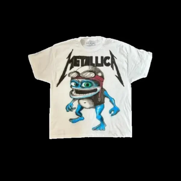 Billionaire Studios Matallica Logo Tee White