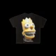 Billionaire Studios New Fashion Head Printed Tee Black